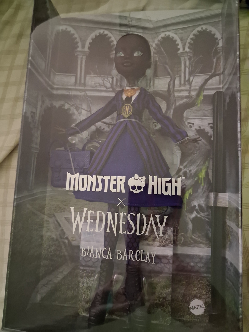 Mattel Monster High x Wednesday Bianca Barclay Doll - Purple